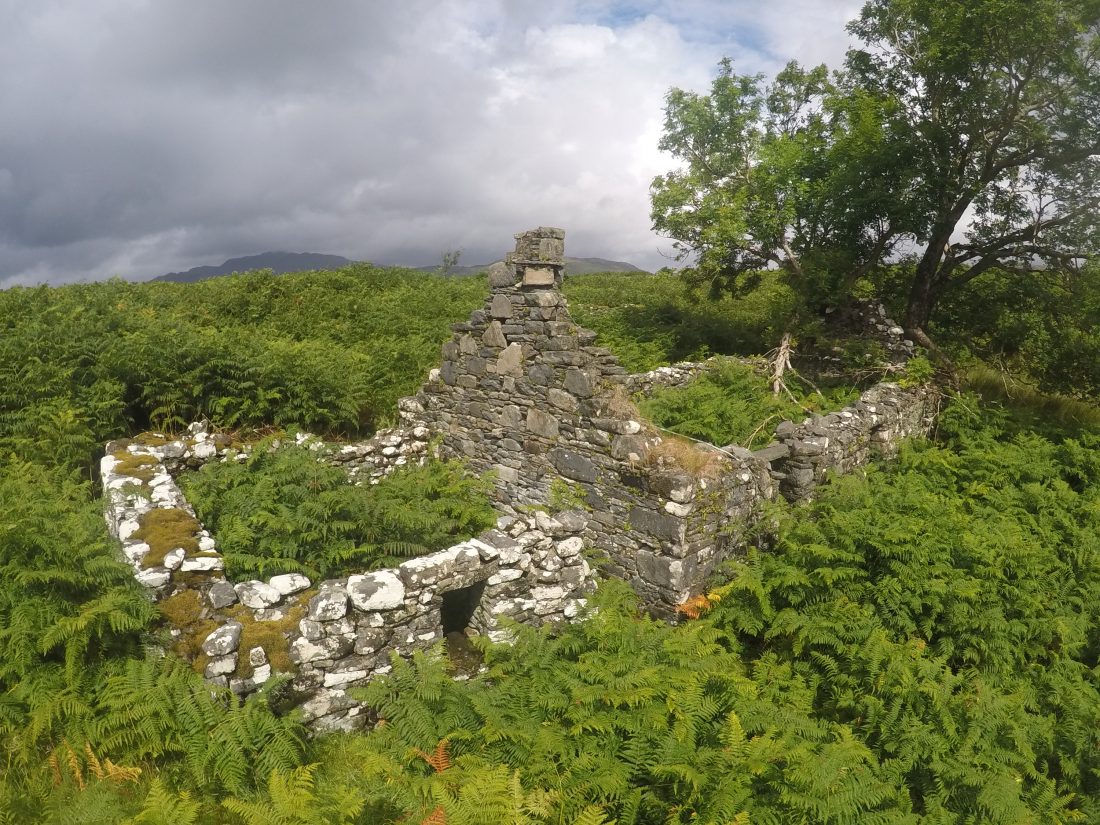 Scotislands Oronsay ruined cottage