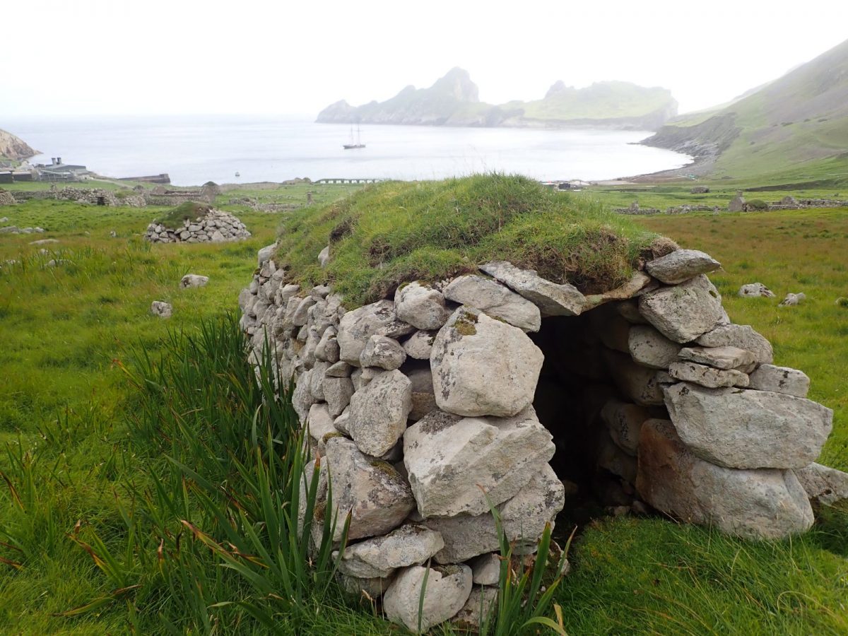 St Kilda cleit Scotislands Scottish islands