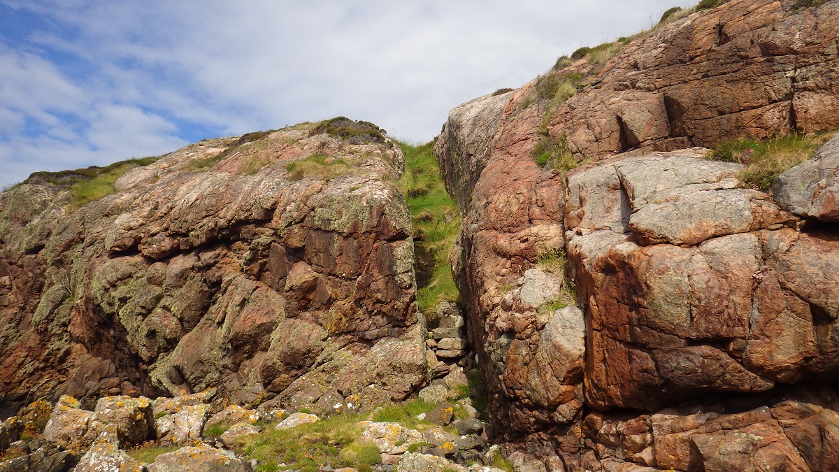 Scottish Islands Meal nan Gabhar staircase