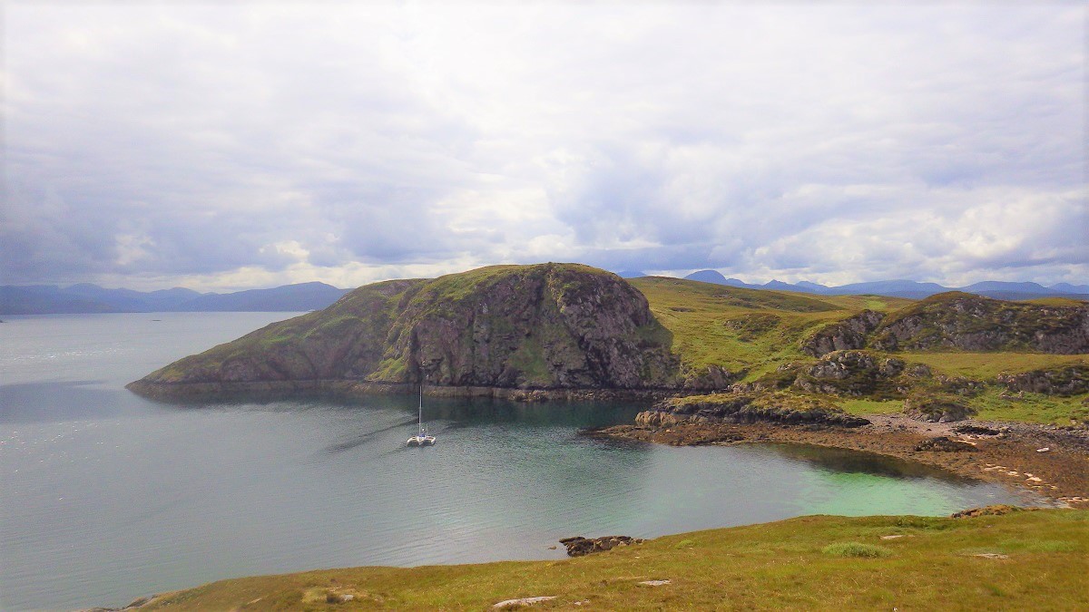 Horse island anchorage Summer Isles