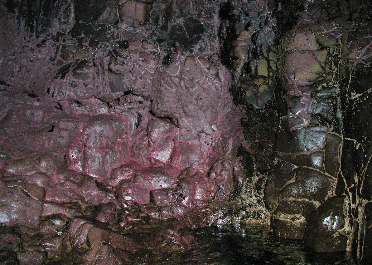 Inside Fingal's cave Staffa