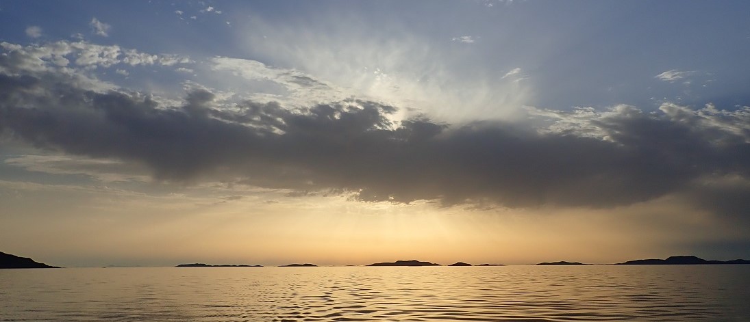 Summer isles sunset loch boom scotland scotislands