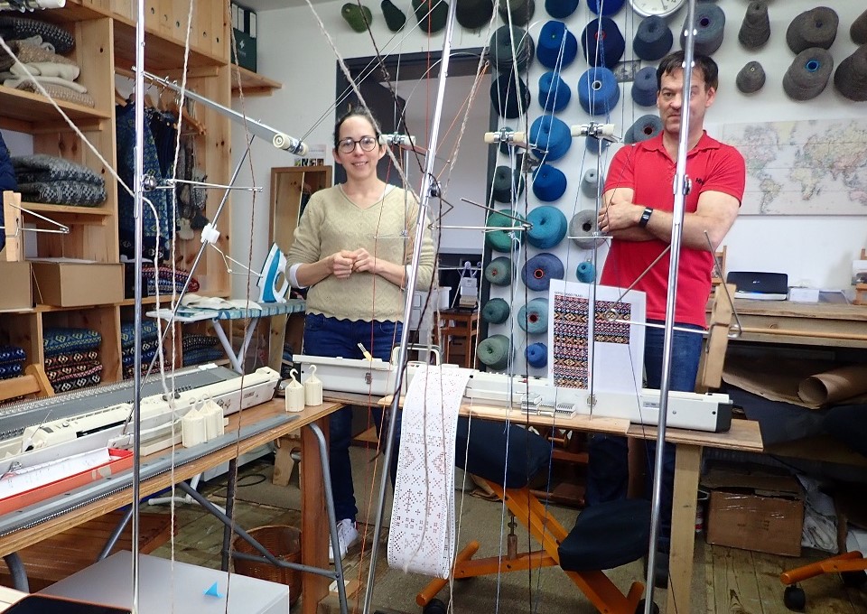 Mati Ventrillon Fair isle knitwear workshop
