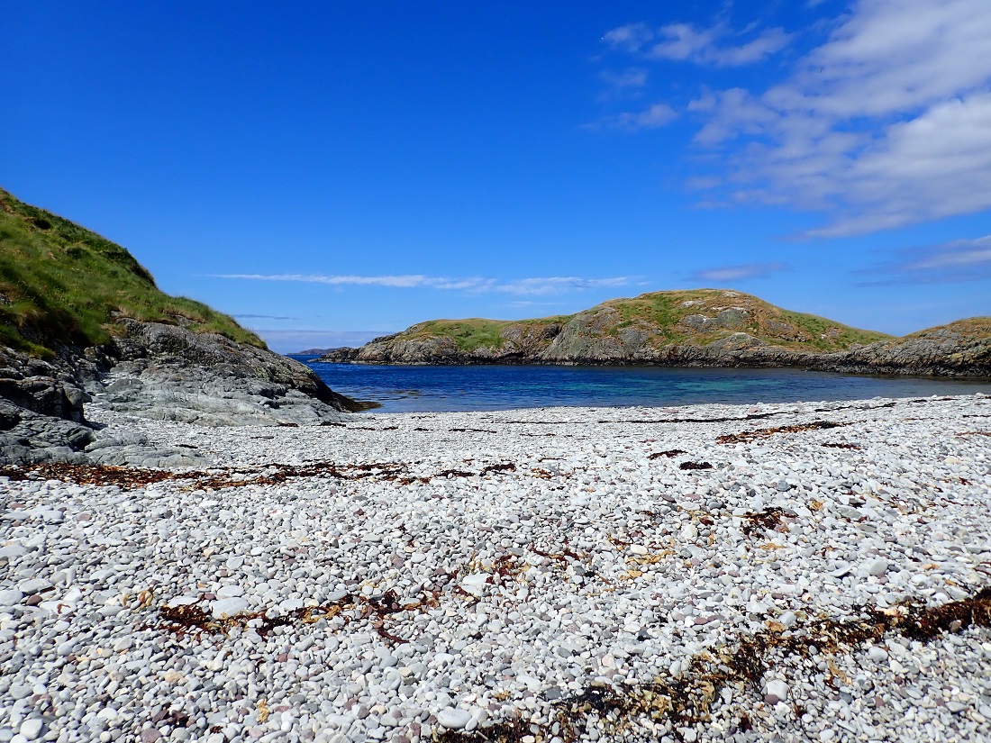 Carn Skerries Scottish island summer isles beach